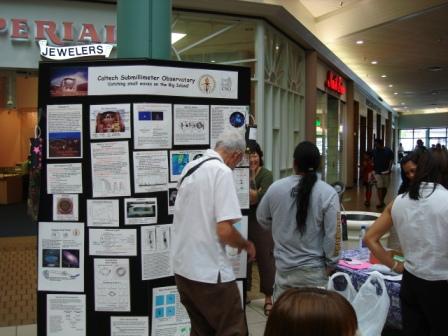 Caltech Observatory Astroday booth 